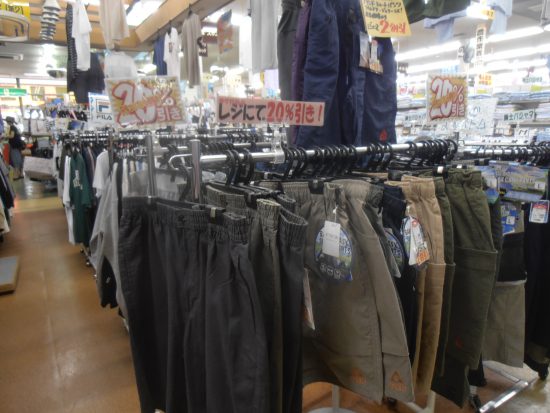 ショートパンツがお買得！