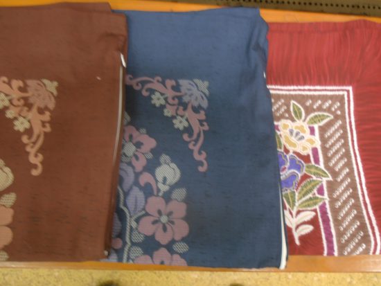 日本製座布団カバー各種