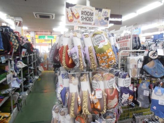 モップ付きルームシューズ新柄入荷！