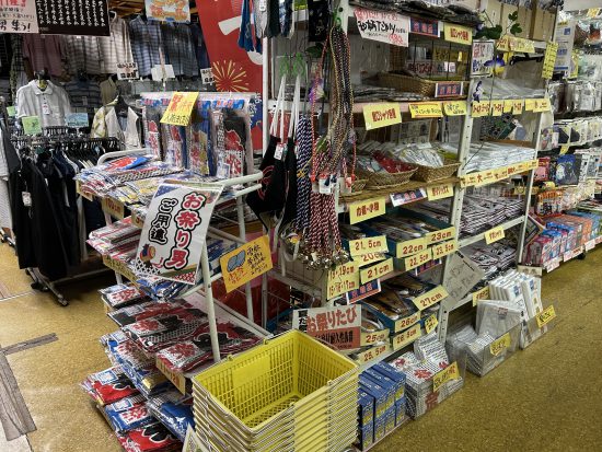 お祭りコーナーできました！