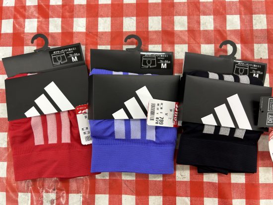 アディダスボクサーブリーフ入荷！｜バラエティストア カマニ 吉川市