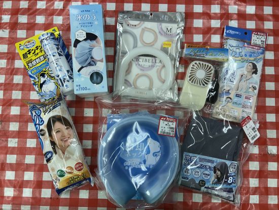 猛暑対策！熱中症対策グッズが売れてます！